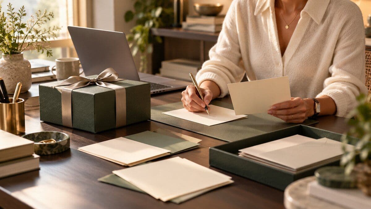 How to Write a Corporate Gift Message That Sounds Human and Survives Review