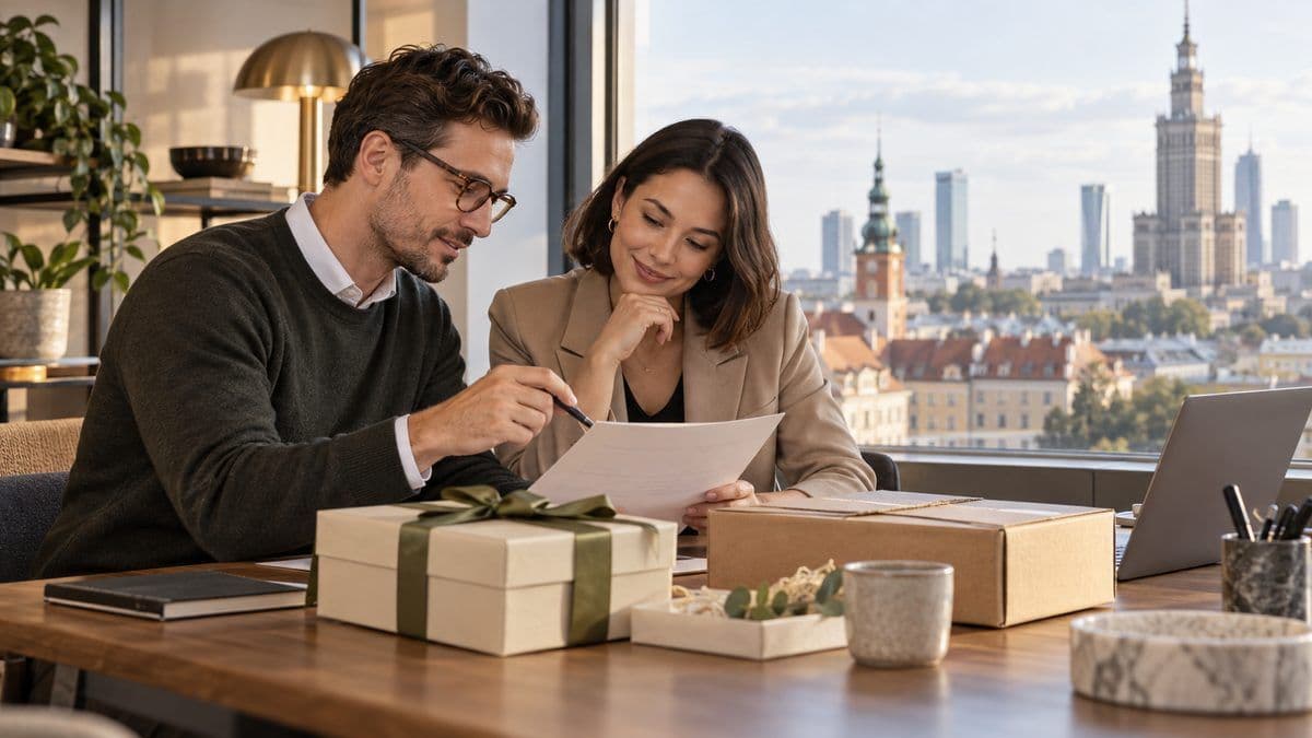 Corporate Gifts in Poland: A Decision Trail for Benefits, VAT, Data and Delivery
