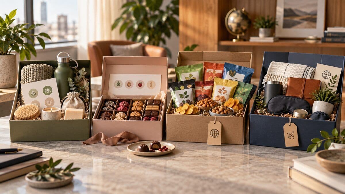 Caroo·Sugarwish·SnackMagic·Giftpack 비교: 직원 케어 패키지와 수령인 선택