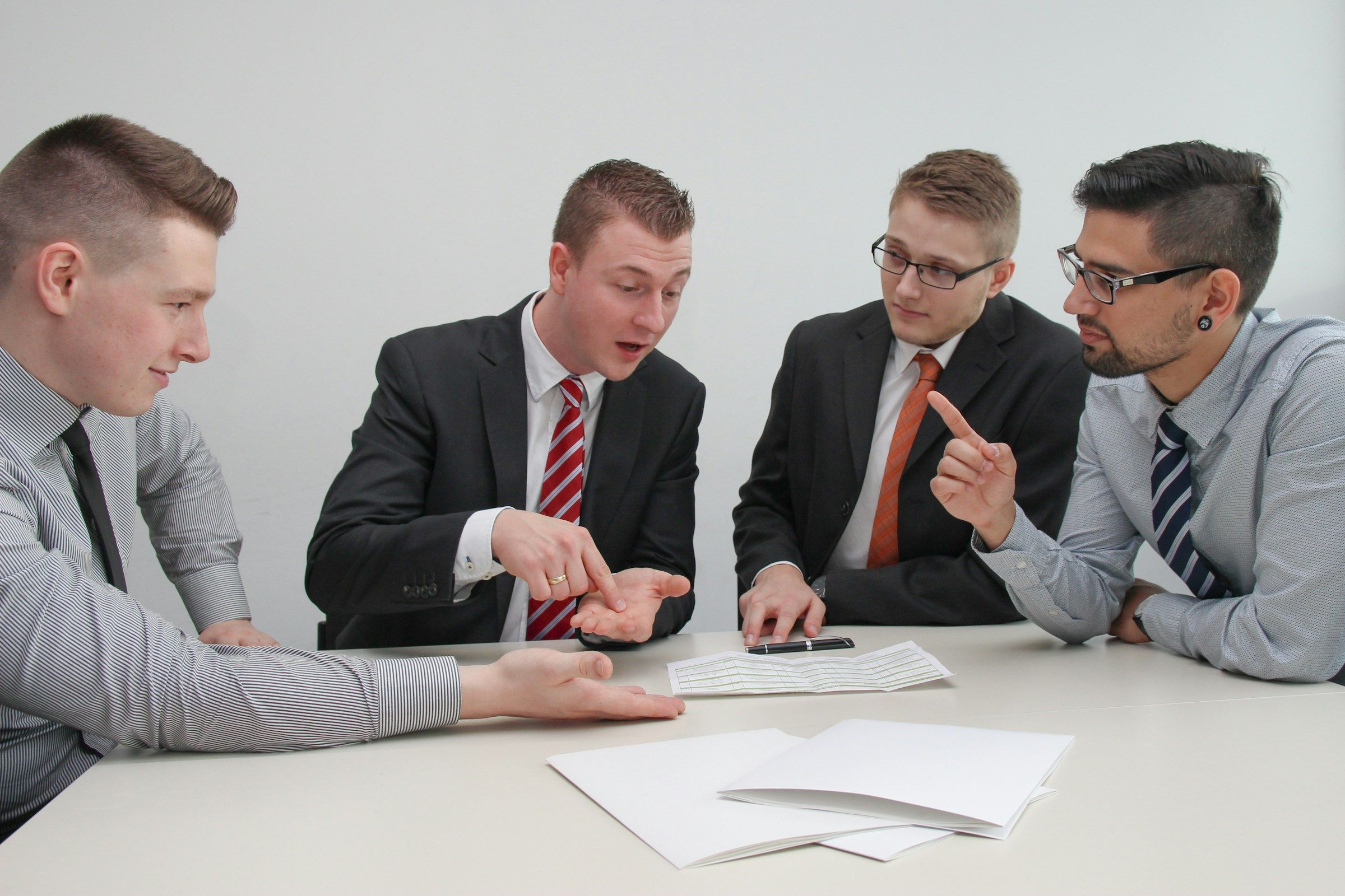 discussing ideas - Employee Appreciation Day Ideas for Small Companies