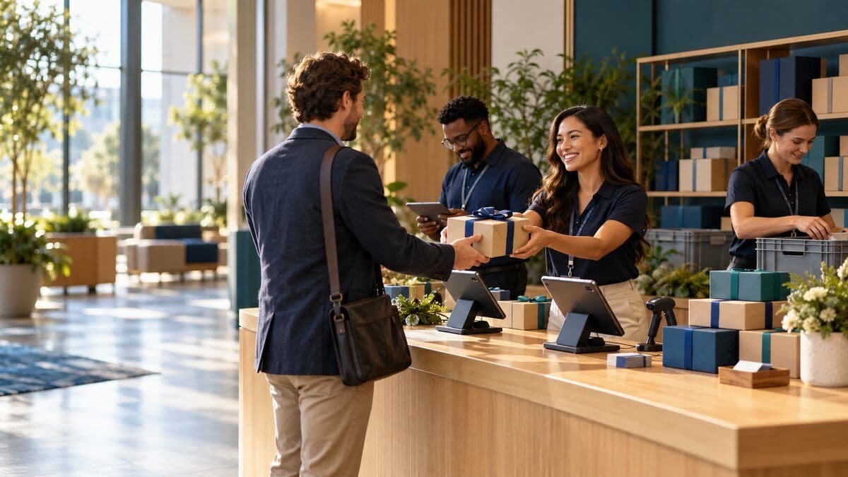 Shopify POS、Square Retail 與 Lightspeed Retail:企業贈禮現場兌換比較